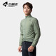 Lampada Spring and Autumn Cycling Jacket Windproof Men's Cycling Suit Bicycle Ultra-Thin Quick-Drying Cycling Long-Sleeved Top Yuqi Yuqi Green M (50-60kg)