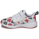 ADIDAS (ADIDAS) Zapatos de niñas Sports Casual Tampa Flower Velcro Top Jogging Zapatos Blanco Spring and Summer 2025 GZ9754 Blanco 28 1/2