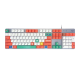 罗技（Logitech）K845机械键盘游戏电竞有线键盘电脑办公键盘个性定制键帽版送男生女友礼物 K845水管工键帽版 茶轴