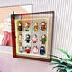 Bubble Mart floating wall hanging blind box doll doll ornaments desktop vertical color acrylic storage box Mickey exclusive
