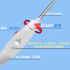 YWZR trendy care appliances adapt to CleanBio tooth rinser WP660/WP100 water flosser handle water pipe nozzle accessories tooth cleaner repairable handle + nozzle 2 pieces