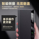 Ekakashop suitable for Huawei mateX5 mobile phone case x5/MateX3/collector's version protective cover clamshell smart window sleep protection case full-pack anti-fall magnetic dormant business leather case [Xiang Black] bracket model丨MateX5/X3/collector's version universal