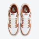 Nike Nike Dunk Low White Brown Wheat Color Low Top Casual Board Zapatos DD1390-100 40.5