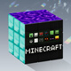 Mon motif de puzzle de troisième niveau MC Rubik's étudiant étudiant novice Creative High-Precision Toy Gift Z684