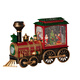 Mayjia Christmas gift box train rotating music music box children boys crystal lamp ornaments year-end blessing bag New Year's Eve