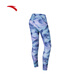 ANTA Ice Skin Tights Professional Sports Women's Autumn Yoga Pilates Fitness Nine-Point Pants Trousers 162457307 Dark Blue/All-over Print-1 S Female 160