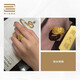 Chow Tai Fook Heritage Gift Furui Continuous Heritage Taotie Pattern Gold Ring Men's F213140 Labor Cost 1020 Price Ancient Method No. 19 Pure Gold About 11.78g