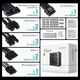 Kyushu Fengshen (Deepcool) bewertet mit 850W Goldmedaille ATX3.1 Full-Mode-Netzteil eignet sich für Grafikkarte der RTX50-Serie (japanischer Hauptkondensator/Emplarimeter-Linie/10-jährige neue Ersatz/PCIE5.1/PQ850G)