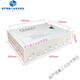 Suitable for surface-mounted multimedia hub box information box with lock weak current wiring network box 300 400 wall-mounted horizontal 400*300*100 three-position 7-hole plug strip