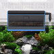 Sensen fish tank filter box, aquarium water curtain filter tank, top filter equipment, upper filter box, trickle box AF, 2 large drawer-type wall-mounted trickle boxes (filter material package)