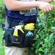 FASITE Cleaning Tool Bag Garden Attendant Waist Bag Cleaning Work Waist Bag Wallpaper Sticker Tool Bag Black