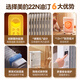 Midea White Jade Heater/Electric Heater/Electric Heating Household/Grilling Stove/13 Pieces Energy-Saving Quick Heat/Electric Heating Oil Tincture/Oil Tincture/Heater/Drying Humidification HYX22N