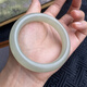 
XPEL Hong Kong and Macao high-end quality authentic Xinjiang Hetian jade bracelet for women young style Shiqingshui Lake water green for mother mother number 2694 circle mouth 55.2