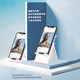 Saijing mobile phone desktop stand bedside multi-function lazy tablet universal iPad support clip simple adjustable foldable support cute portable small clip live support bracket [Mobile version - Rock Lime][4-7.9 inch universal]