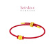 Chow Tai Fook Soinlove Little Golden Snake Petite Rich Rich Snake Année de l'année du zodiaque Full Golden Gold Fortune Perle [Facultatif] VR1429 avec bracelet