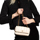 TORY BURCH TB TB Bag Sheepskin KIRA Fashion Chain Shoulder Crossbody Bag Off-white 142567-724