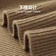 Shanshan (FIRS) thick pure wool round neck sweater for men's autumn new business solid color casual knitted warm sweater 692 camel S (165)