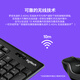 罗技（Logitech）MK270【企业级】无线办公鼠标键盘套装 电脑笔记本商务办公 带无线2.4G接收器 黑色【团单优惠】