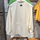 阿迪达斯 （adidas）三叶草外套女装夏季新款运动服时尚休闲舒适立领夹克JI9767 JI9768汉玉白 2XL