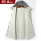 Fitti pahris léger luxe en laine manteau de laine masculin 2025 Nouveau épaissison lâches longues en laine double face manteau de vent masculin 3xl poids recommandé 190-210jin [Jin est égal à 0,5 kg]