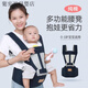
BeiYiYou (BeiYiYou) baby strap waist stool sitting stool lightweight, all seasons breathable and simple baby holding artifact to free your hands. Mesh blue (shoulder straps, waist tied is also mesh)
