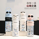 Shantoulin Village chiikawa peripheral cup Jiikawa double drink cup stainless steel high-value girls suck BXAG10975 Jiikawa 550ML-[Haze Blue Black]
