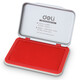Deli Quick Dry Printing Platform Sello financiero Sello financiero Use el aceite para secar la caja de instrumentos de sello de huellas dactilares de la huella Caja de instrumentos 9891 Red/Sman Square Agua de hierro a base de agua + 10 ml de impresión
