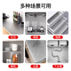Cuttlefish Kitchen Oil-proof Aluminum Foil Paper 0.6*10 Meter Cabinet Waterproof and Moisture-proof Sticker Stove Top Oil-proof and Waterproof Protective Film