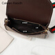 
CALWAN KEODH official website bag women's bag new style ck style crossbody small square bag versatile birthday gift for girlfriend wife [Coffee color] light luxury brand fashion printed bag practical and heart-wrenching girl girlfriend