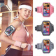 Ying Ni... Carry running mobile phone arm bag outdoor sports arm cover arm with mobile phone bag mobile phone cover women's mobile phone upgraded black large 6.9-inch universal lycra material