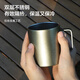Made in Tokyo, stainless steel double-layer insulated desktop mug 420mL outdoor camping water cup 304 coffee cup silver gray