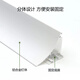 客厅免吊顶腰线回光洗墙灯槽铝合金型材隐形明装led向上发光灯槽 XT695腰线灯槽批灰款无光源 其他