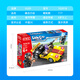 Departamento de policía Police Police Aircraft Aircraft Building Bloods Modelo de ensamblaje de carreras de motocicletas Compatible con regalos de juguete para niños de Lego Departamento de policía-6 Figuras 887 PILLETS