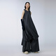 Vestido de otoño e invierno de tela Jnby/Jiangnan para mujeres, estilo de viaje simple y sin mangas redondo Elegante 5n7g12590 046/hierro fundido gris xs