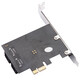 Capricorn (MOGE) Desktop PCIe zu 4-Port SATA3.0 Hartplattenerweiterungskarte Marvell 9215 Chip Support System Startup MC2692