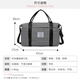 Bonaling Bag Travel 2024 China Valentín Dry Hete y Separación Fitness Bag Large Capacidad Bolso de yoga Bolso de un solo hombro Bolsa de viaje a cuadros [Black-Black]