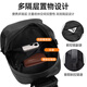 Huili Crossbody-Tasche für Männer mit großer Kapazität Brustbeutel Umhängetasche Mode Pendler-Reisetasche für Arbeit und Geschäftsreise wasserdichte Mobiltelefontasche