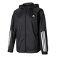Adidas Sportset Frauen 2025 Frühling und Sommer Neue winddichte gewebte Kapuzenjacke Jacke Schnell trocken atmungsaktive Fußhosen Is8036+JZ2174 L