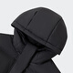 Adidas Down Jacke für Frauen 2024 Winter Windproof warme Outdoor -Sportarten und ungezwungene lange Kapuzejacke JV6197 L