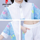 皮尔卡丹（pierre cardin）冰|丝短袖休闲套装女2025年夏季新款宽松时尚减龄跑步运动服两件 (1389)白色 M (建议100斤以下)