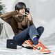 耐克（NIKE） Dunk Low休闲透气舒适防滑板鞋运动休闲鞋情侣鞋熊猫男鞋女鞋 DH9765-003白橙女子 37.5
