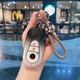 Anwendung für Mercedes-Benzs neue C-Klasse-Schlüsselabdeckung C200L Shell C260L Neues S-Klasse E-Klasse GLC-Beutel CLC CLOU EQSEQE Button Female Mercedes-Benz C [Logo-Logo-Gürtel von Rundkörpern mit Gradientenschwarz und Weiß + Rundköpfe]