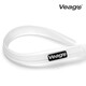 Veago imported from Germany silicone sweat belt sports headband for men and women running, cycling and fitness professional anti-perspirant anti-sweat sweat sweat sweat belt yoga headband gray-brown