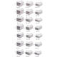 Boîte de rangement de rangement de garde-robe SpaceXpert Cabinet en plastique Cermeaux de stockage maison Boîte de rangement Boîte de rangement E3523 Profondeur de verrouillage épaissie 47 Largeur 35 Hauteur 23