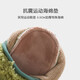 Betas baby shoes and socks, all seasons newborn baby anti-slip cool indoor toddler shoes thickened children's socks, green frog (filled velvet style in autumn and winter) L-3-4 years old