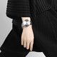 Issey Miyake Miyake Ichisaki Watch Herren 45 -mm -Silber -Zifferblatt Edelstahlband Mode Automatische Maschinen Herren Uhren Silas001