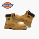 Dickies Martin Boots Femme 2025 Nouveau style britannique Boots Single Sole épaisse augmentant mince à lacets Boots pour femmes décontractées jaune / femmes 37 235 mm