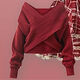 Qinhuafang winter clothes women's clothing New Year's clothing set female students' Christmas clothing design sense for autumn and winter. Red cross sweater + red plaid suspender skirt 6627 S Recommended 70-85 Jin [Jin equals 0.5 kg]
