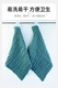 Chushe thickened pure cotton gauze rag kitchen table wiping cloth absorbs water, does not shed easily and does not stain oil, household dishwashing cloth 100% cotton, 10 layers of thickened cotton gauze, 10 pack, dark green