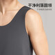 Clarkarida Kahn men's vest boys summer markless base shirt modal ice silk white hull sports fitness 2 packs white + white XL 130-160Jin [Jin equals 0.5 kg]